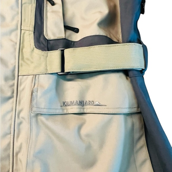 First Gear Kilimanjaro Men's Vintage Cycle Jacket Size XL KHAKI/Gray - Picture 15 of 16